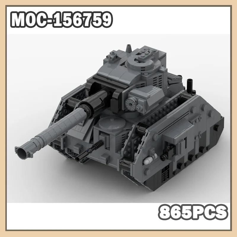 

MOC-156759 40K Tank Military War Luxury Model Building Blocks Warfare Bricks Assembly Creative Toy KIDS TOYS Adult Gifts 865PCS