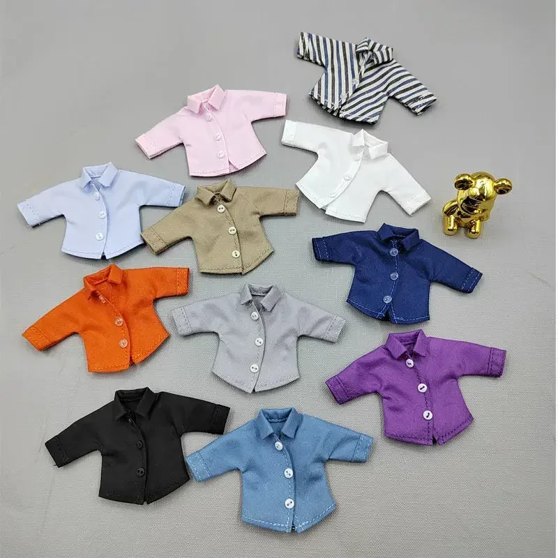 ob11 Baby clothes accessories Long sleeve shirt YMY1/12 UF bjd baby GSC clay hand doll clothes doll accessories