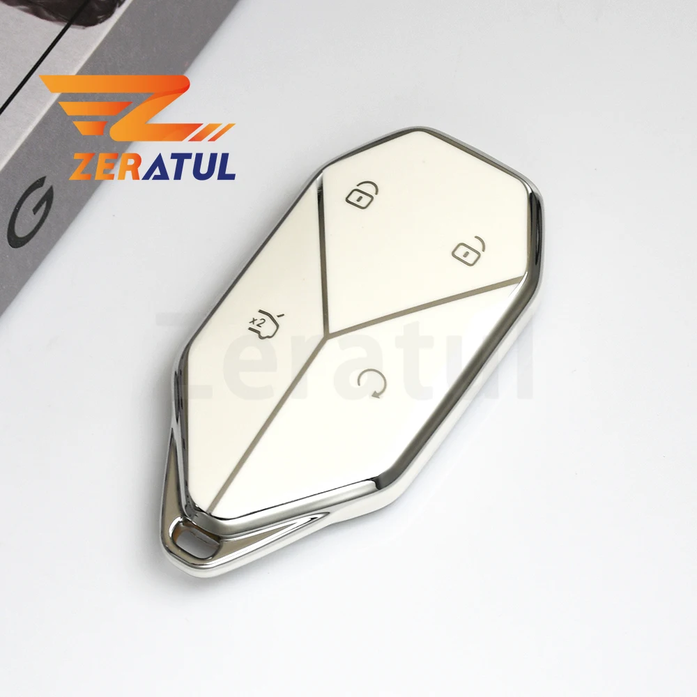 Fashion TPU Interior Decoration Accessories for BYD Formula Leopard 3 5 8 7 2025 Car Key Case Cover Shell Fob Keyless Keychain