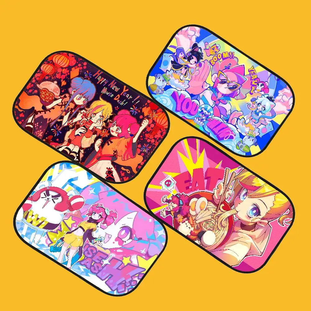 

M-MuseS DashS аниме девушка автомобильный солнцезащитный козырек УФ-электростатическая адсорбция солнцезащитный козырек на окно автомобиля универсальный авто уличный солнцезащитный крем