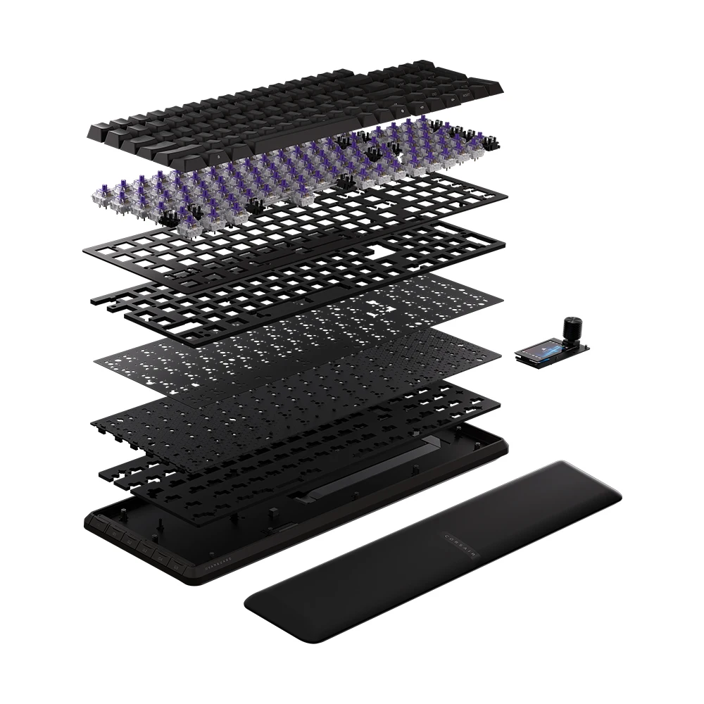 لوحة مفاتيح ميكانيكية للألعاب Corsair Vanguard 96 قابلة للتبديل السريع 8K، مفاتيح بلازما Mlx #5