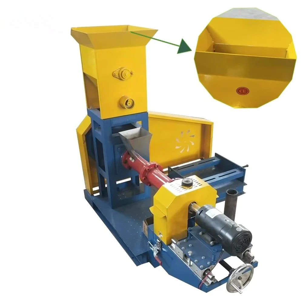2026 Sale Wet Type Fish Food Feed Manufacturing Pellet Extruder Making Processing Machine
