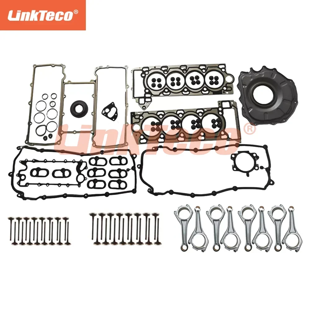 Timing Chain Kit Head Gasket Set Water Pump VVT Gear Con-Rod For Land Rover Defender Jaguar XE XF F-PACE 508PS 5.0L GAS 09-23