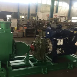 Marine horizontal diesel engine self-priming fire pump 600m³