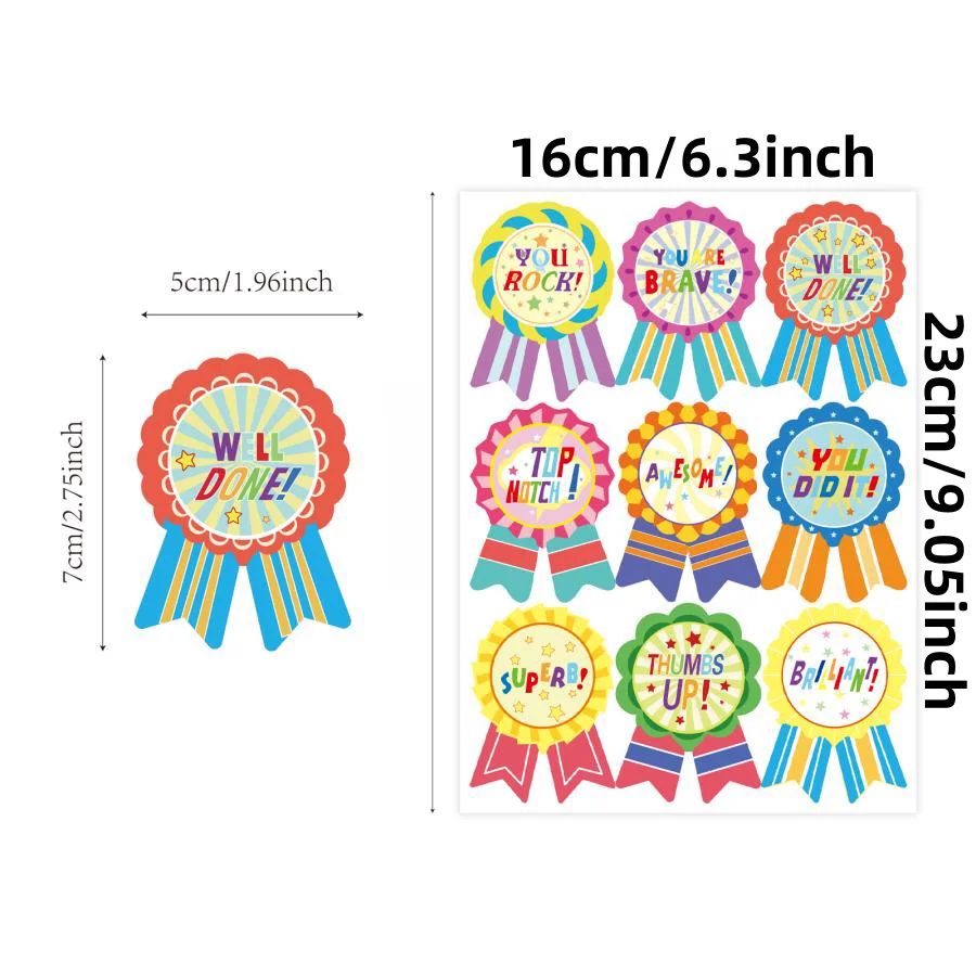 180 Pcs Reward Stickers, Compliment Stickers,Reward Labels,Teacher Classroom Reward Gifts Encourage Student to Do Chores