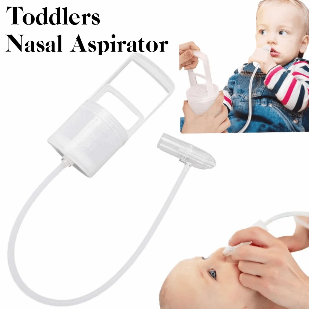 

Congestion Relief Manual Toddlers Nasal Aspirator Removable Anti-backflow Nasal Cleaner Soft Silicone Mucus Cleaner Nasal Care