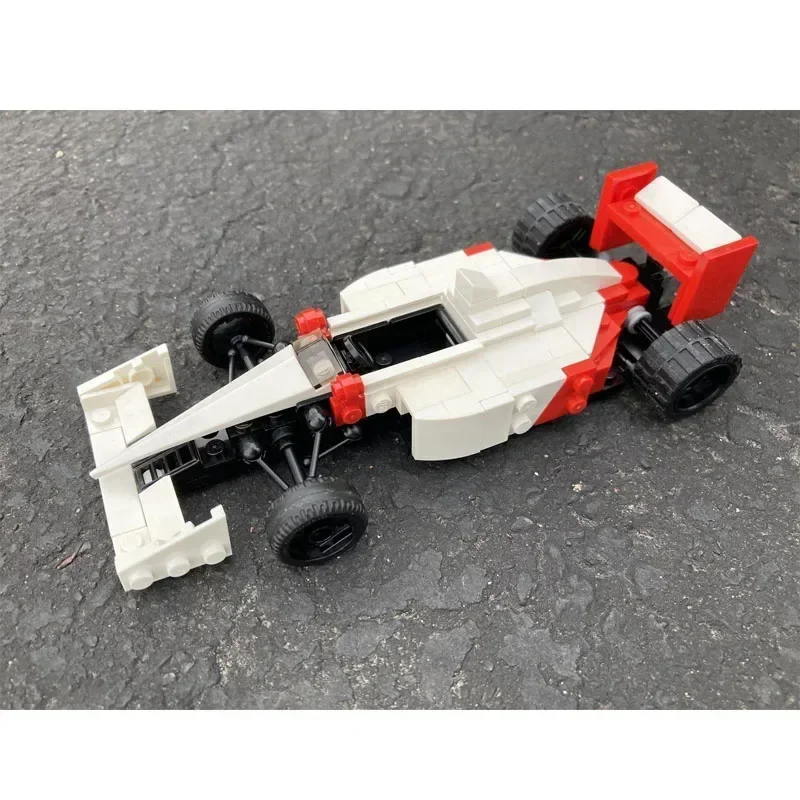 MOC-43077 Formula1:27 Classic Racing Car Assembly Splicing Building Block Model 159 Building Block Parts Kids Birthday Toy Gift