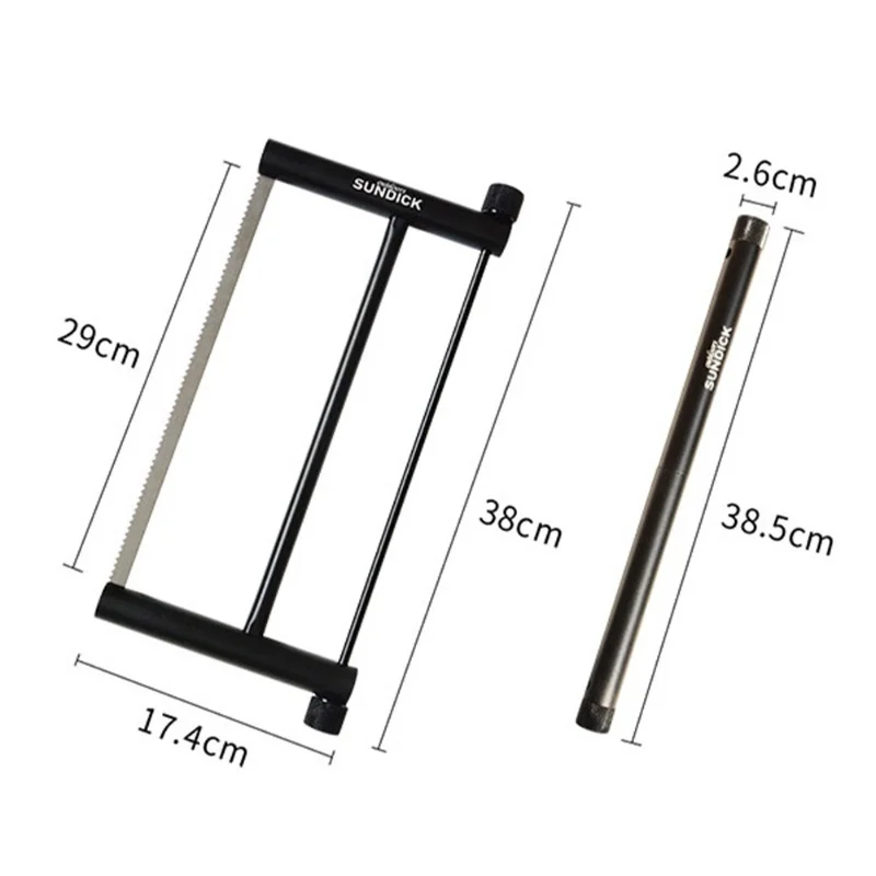 Aluminum Alloy Rectangular Hand Saw Outdoor Folding Hand Saw Pruning Tree Hand Saw