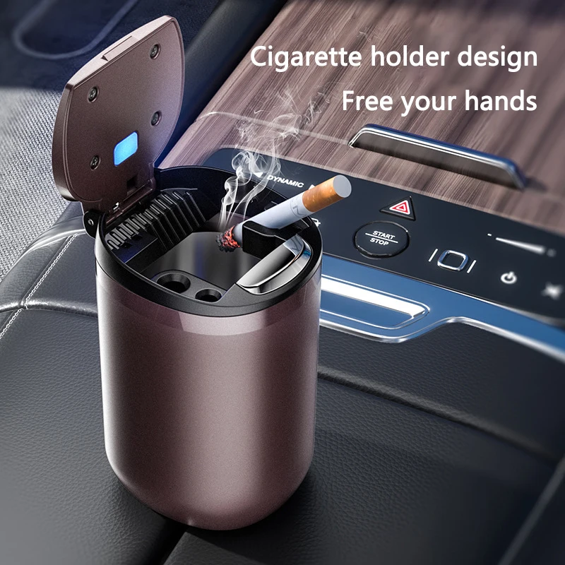 Car Keyring Can Organizer Storage Bag Garbage Bin Ashtray Accessory For Jaguar XF XJ-S XJ-6 X-Type XE S-Type F-PACE F-TypeXK8XK view 5