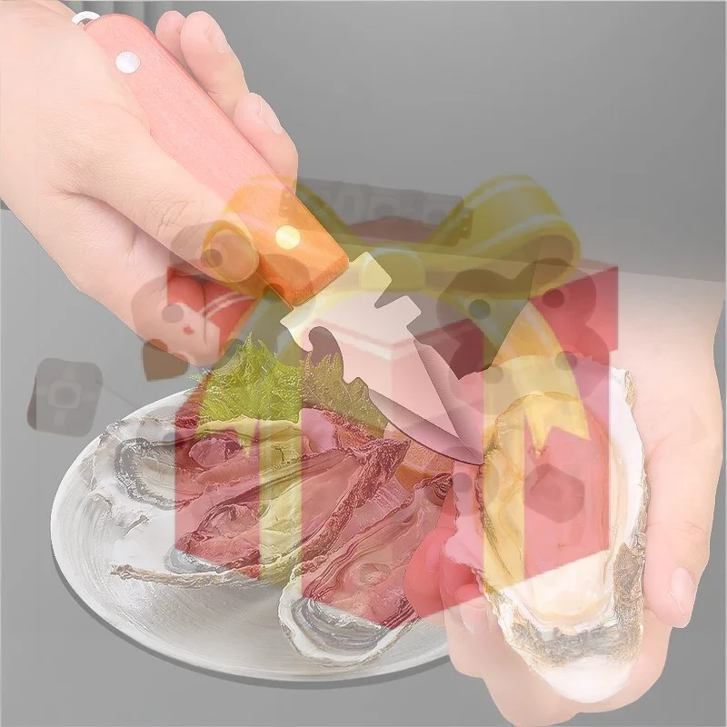 【HG】Oyster Knife Sharp-edged Shucker Shell Seafood Opener Tool Stainless Steel Clam Opener For Oyster Clam Toadfish Crab Shells