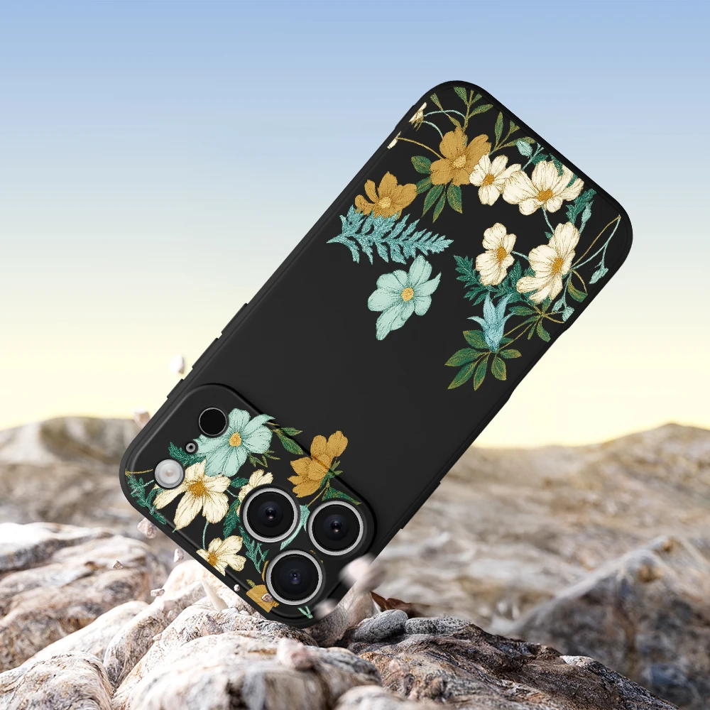 حافظة لهاتف آيفون 17 ProMax 17 Air 16 15 14 13 12 11 Pro Max XS Max7 8 Plus 16e 16 Plus غطاء من البولي يوريثان الحراري Coque