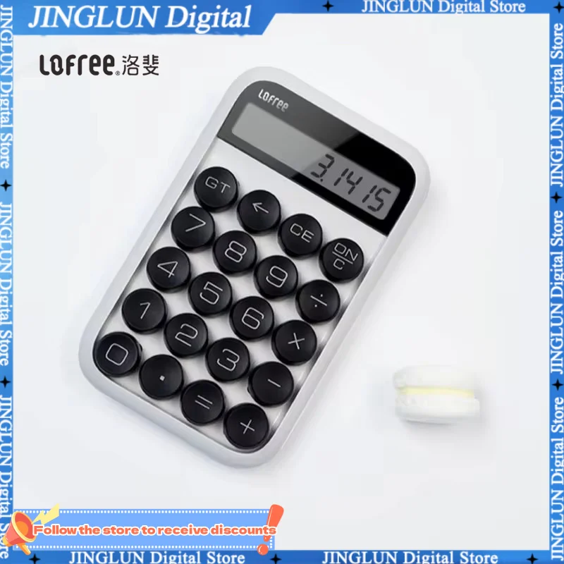 

Lofree Eh113p Mini Accounting Numeric Keypad White Calculator Jelly Bean Student Computer Accounting Female Mechanical Keypad