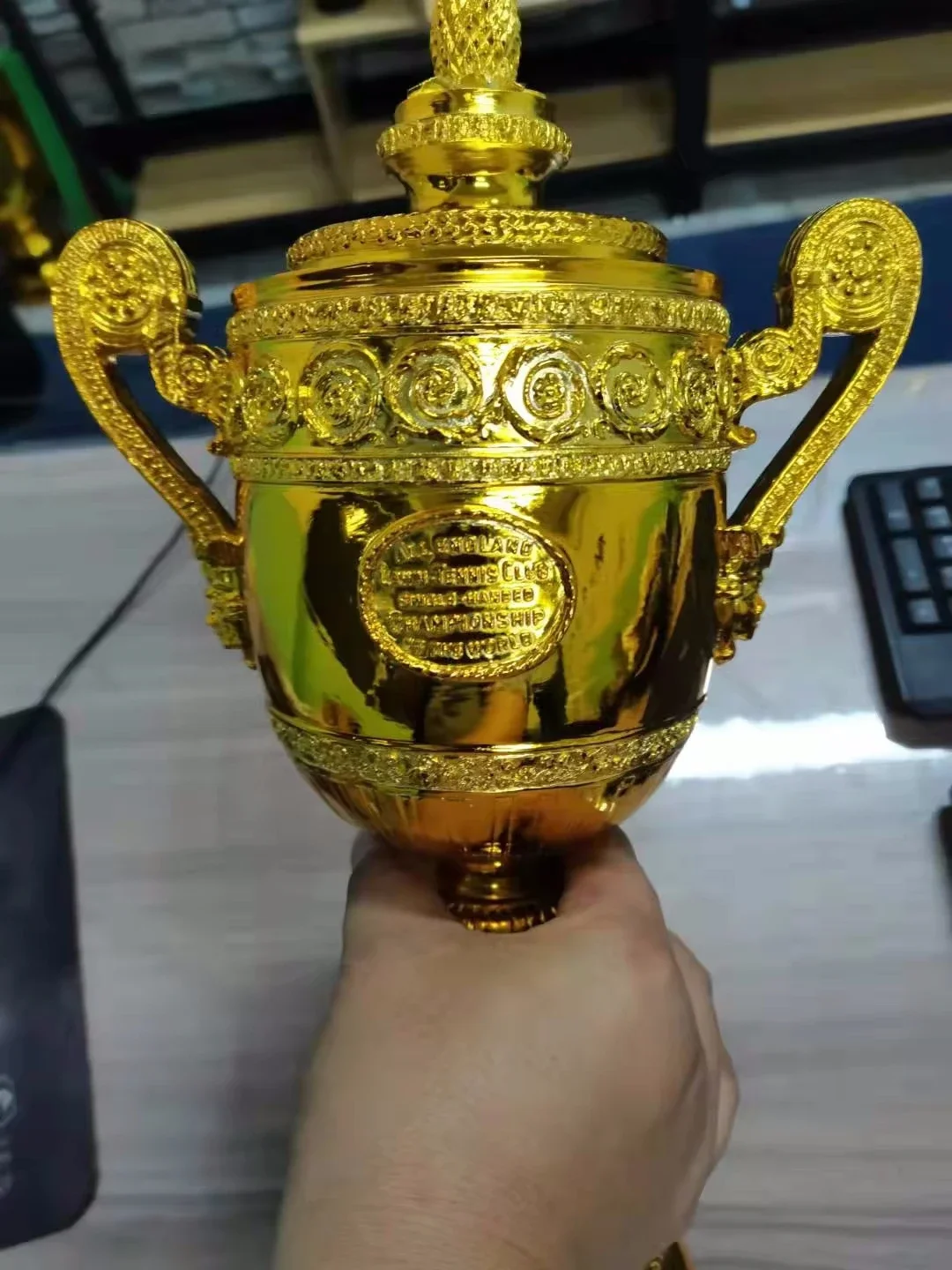 Resin German Trophy Fans Supplies Sports Collection Gift Souvenirs Crafts Decorations Cup Replica