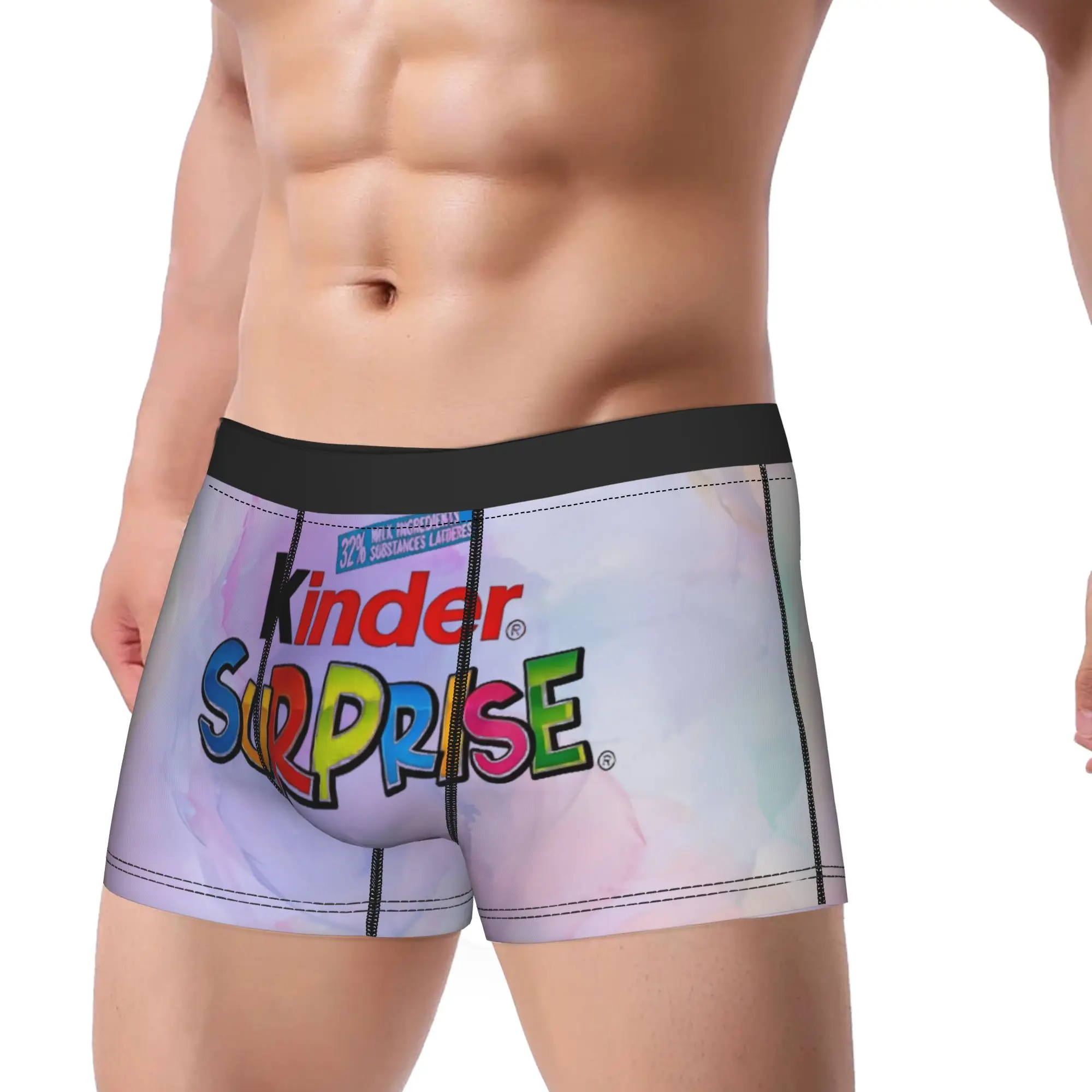 Spring Floral Ocean Dream Kinder Surprise Underpants Homme Panties Men's Underwear Print Shorts Boxer Briefs