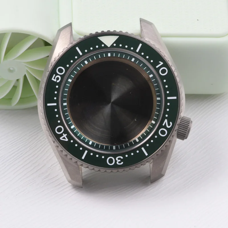 

Титановый корпус часов MM300, 44 мм, светящееся сапфировое стекло, корпус часов для дайвинга для NH35/NH36/4R/6, аксессуары для часов с автоматическим механизмом