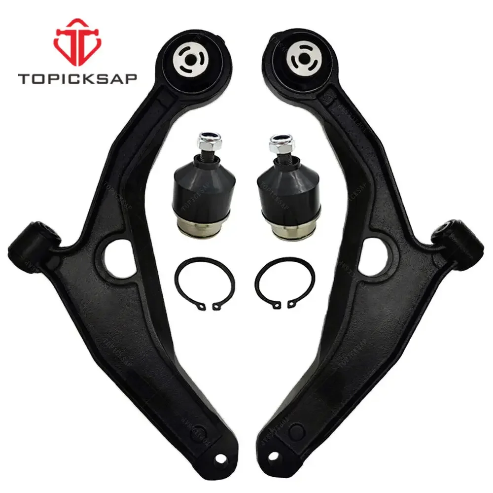 TOPICKSAP 4Pcs Front Lower Control Arm w/Ball Joint LH RH Assembly Kit for Chrysler 200 Dodge Avenger 2008- 2017 2018 2019 2020