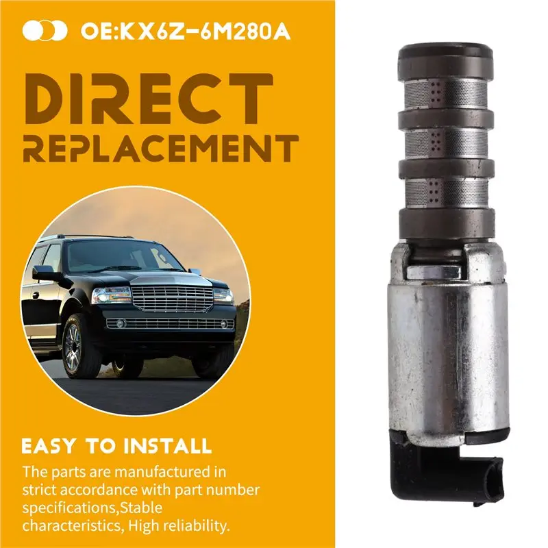 ABGR-KX6Z6M280A KX6Z-6M280A توقيت الصمام المتغير لمحرك فورد الملف اللولبي توقيت صمام الملف اللولبي (صمام VVT #4