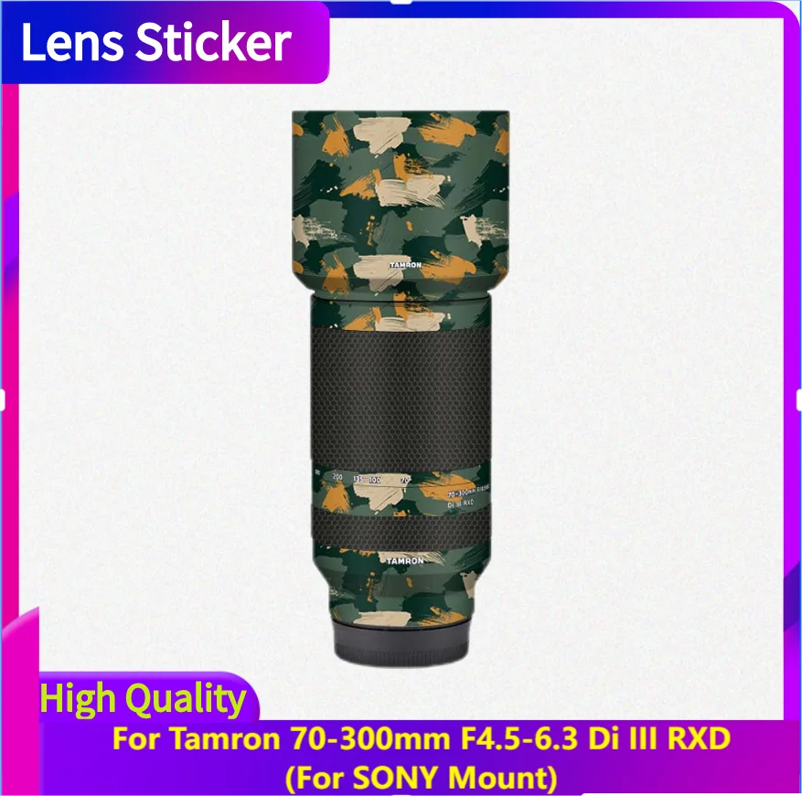 

Для Tamron 70-300 мм F4.5-6.3 Di III RXD (для SONY Mount) наклейка на рассеиватель Защитная пленка для защиты от царапин защитное покрытие A047