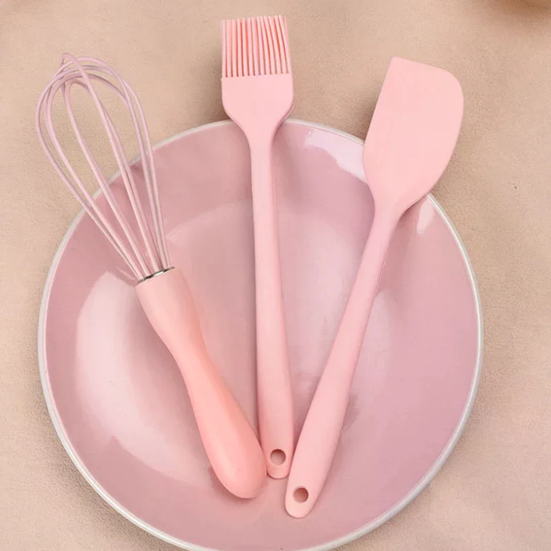 3PCS Silicone Baking Set Cake  - огляд і ціна Kitchen Baking Brush