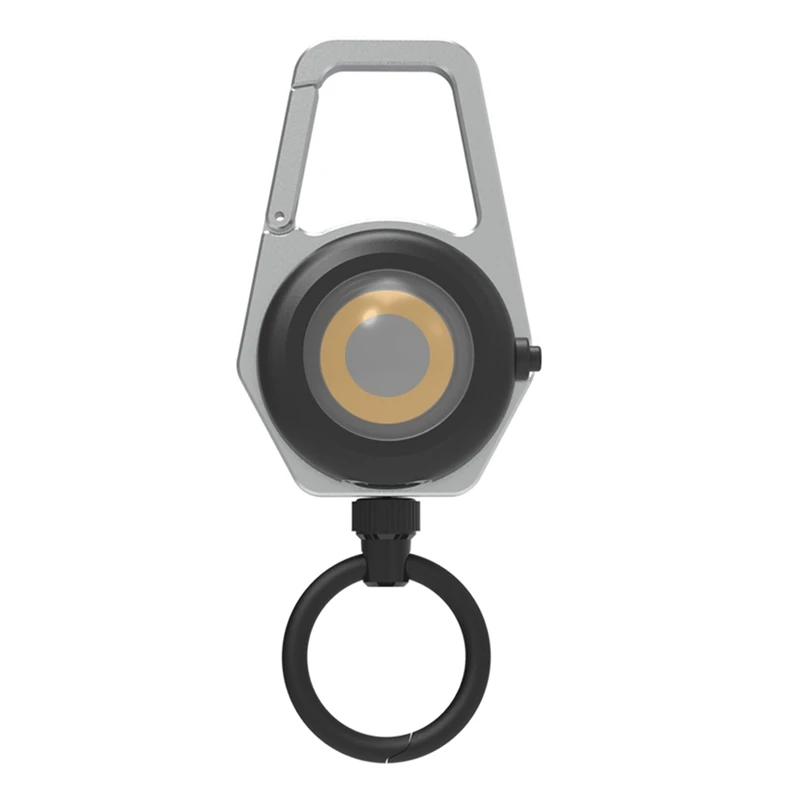 

Multifunctional Mountaineering Fishing Easy-Pull Buckle Rechargeable Lighting Keychain With Light Magnetic