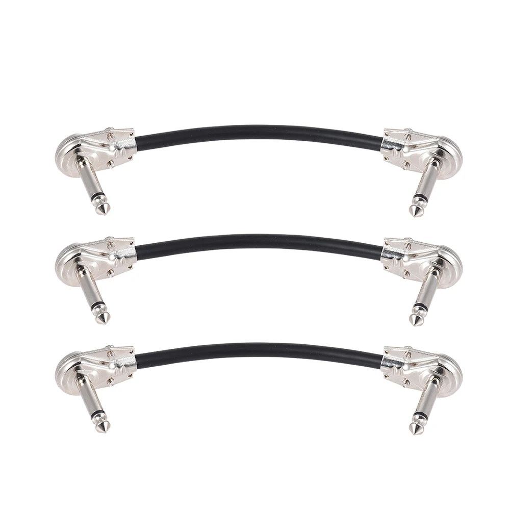 ammoon 15cm/ 6in Guitar Effect Pedal Instrument Patch Cable 1/4\