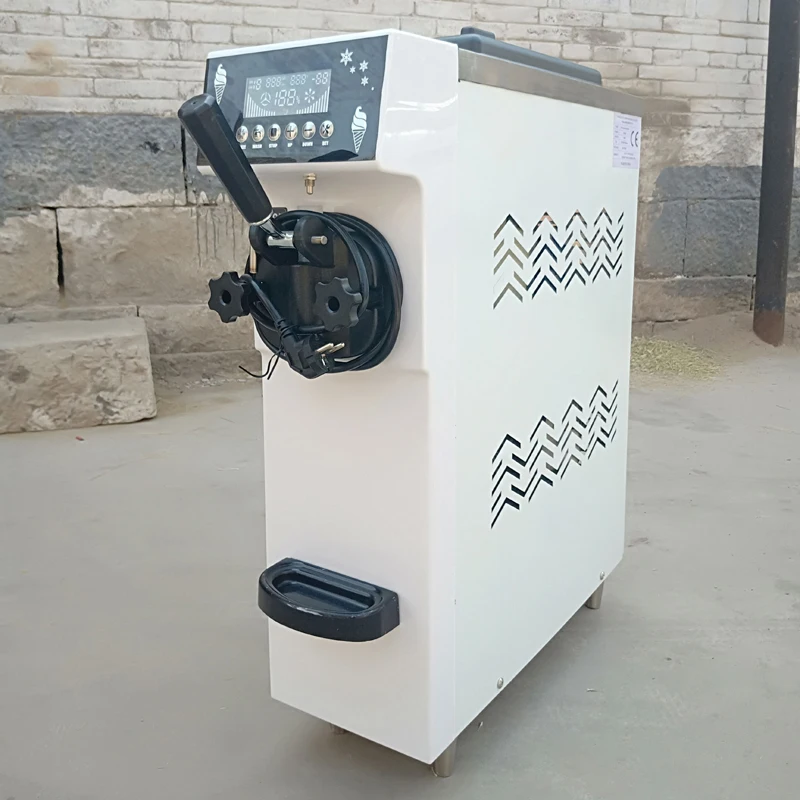 

Three Flavor Soft Ice Cream Machine Soft Serve Ice Cream Making Machine Factory Price With LCD Display