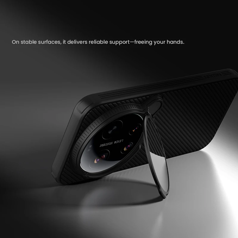 For Xiaomi 17 Ultra Case NILLKIN Magnetic CamShield Prop TPU + PC Flip-style Lens Protection Anti-Drop Cover