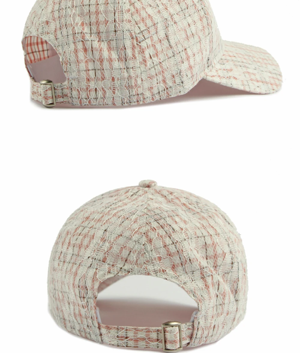 HT5085 Frühling Sommer Sonnenkappen für Herren und Damen 2026 Neue Spitzen-Baseballkappe Unisex Verstellbare Snapback-Kappe Atmungsaktive Baseballmütze – Detail 10