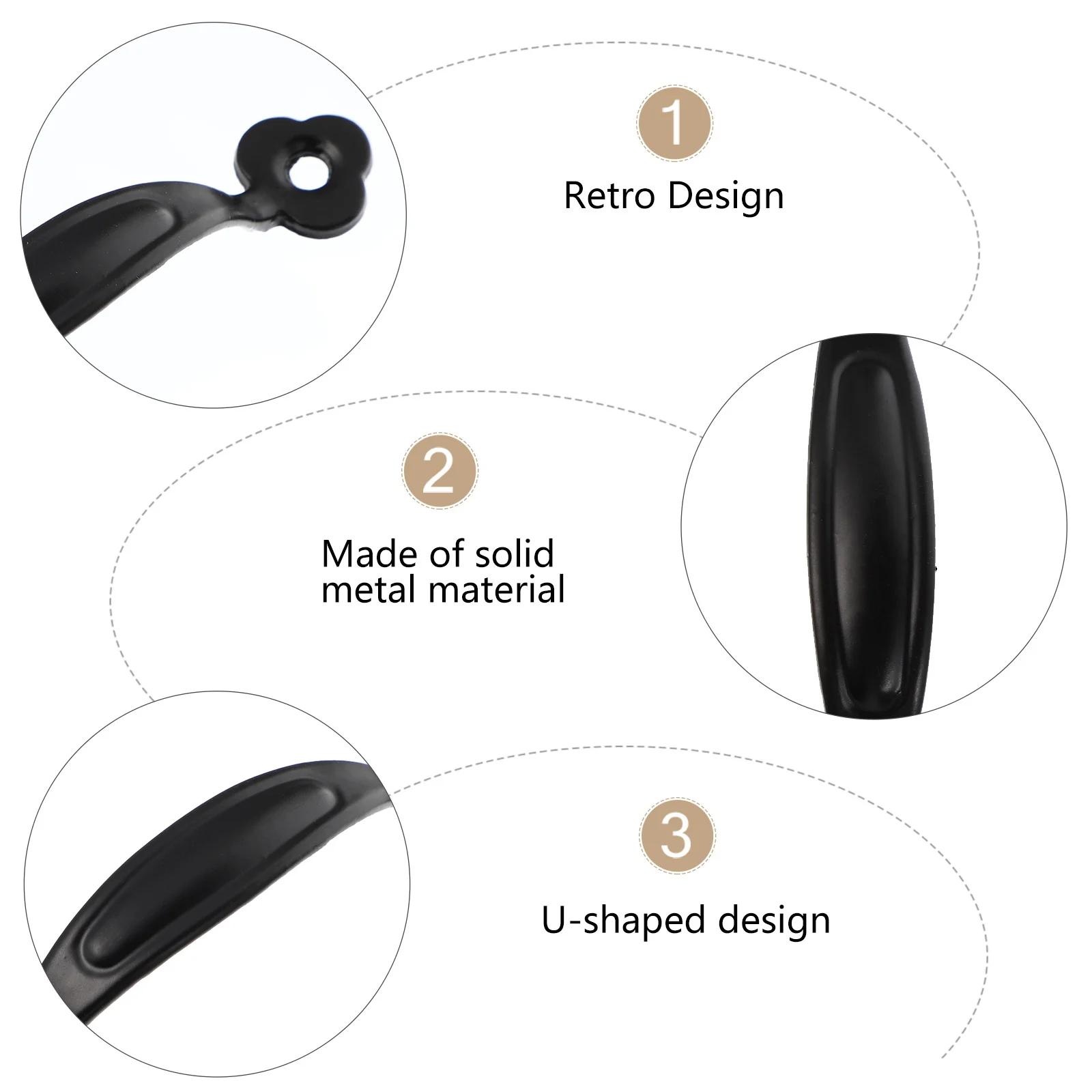 

12Pcs Style Cabinet Handles Zinc Alloy Cupboard Grips for Doors Windows Closets Furniture Handles Cupboard Grips