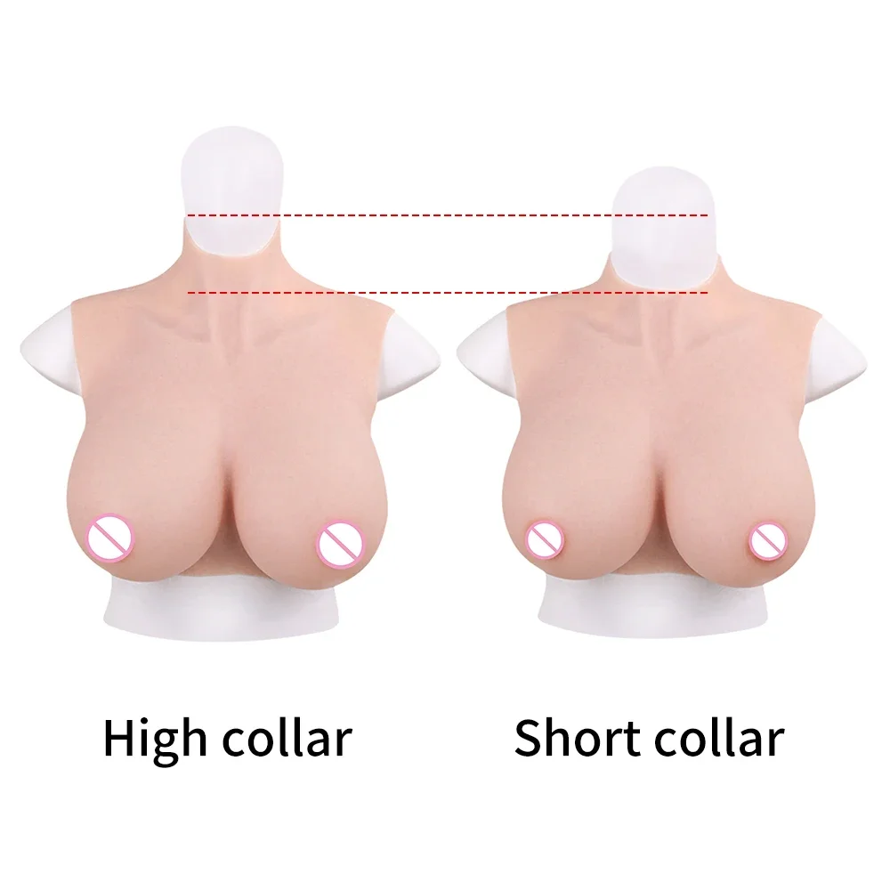 Silicone Breast Forms Fake Boobs Tits Enhancer Transgender Sissy Drag Queen Cross Dresser Breastplates