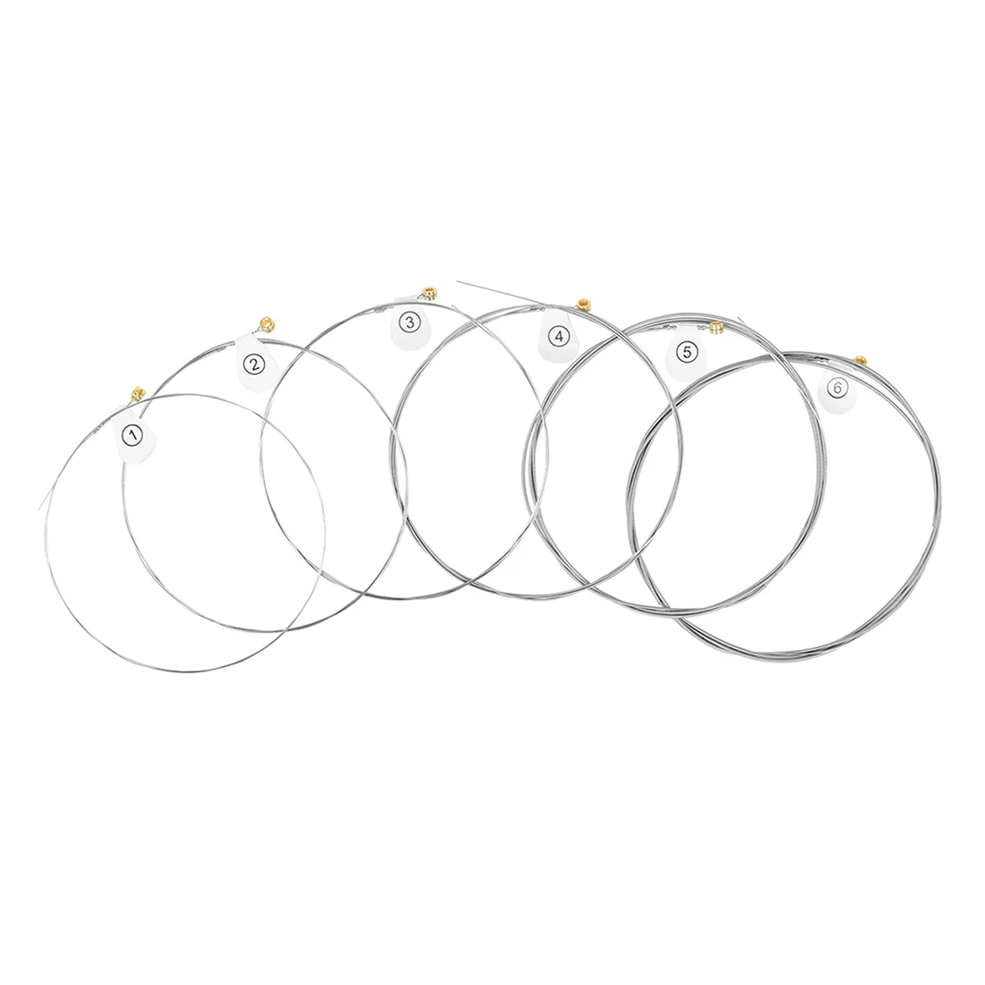 Shuffle Electric Guitar Strings Nickel Steel Anti-Rust Coating Alloy Strings Guitar Accessories for Guitar Replacement Parts