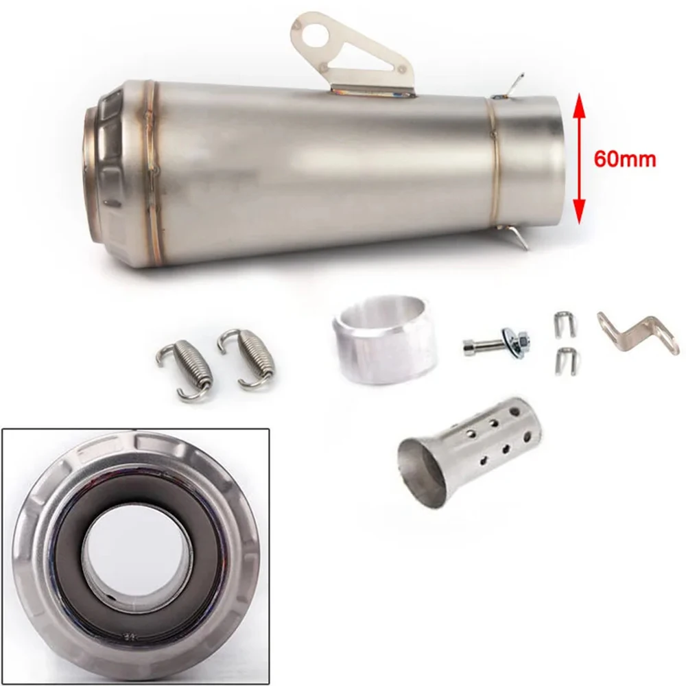 Universal Motorcycle  Exhaust Muffler DB Killer GP Motocross Escape Silencer For Yamaha R1 R3 R6 CBR1000RR MT07 09 Z1000