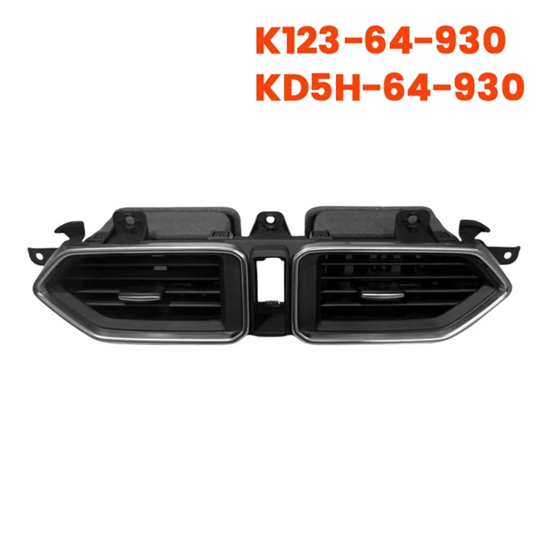 Car Middle Air Conditioning Outlet Grille Assembly KD5H-64-930 For Mazda CX-5 17-2021 LHD K123-64-930 Dashboard Air Vent