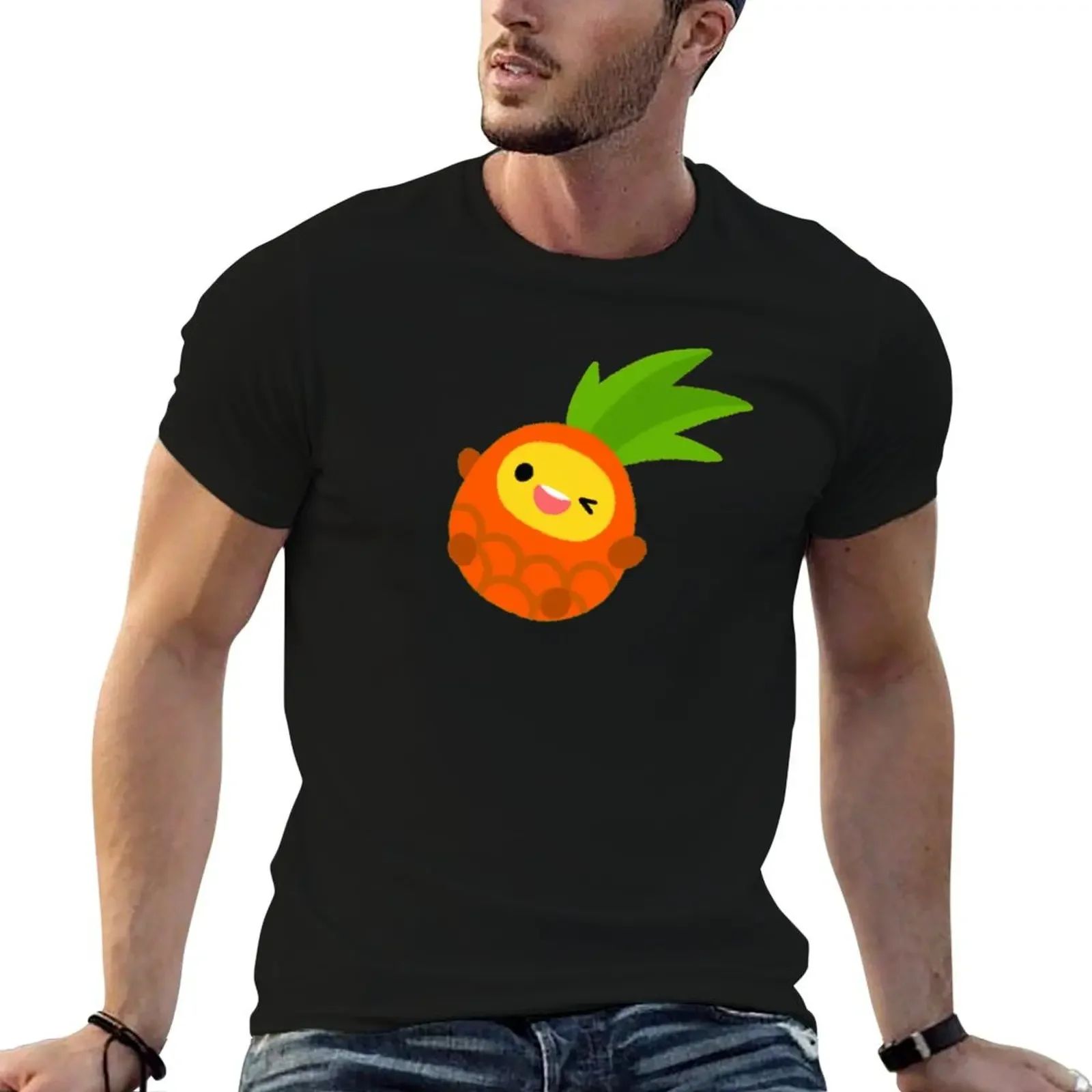 

Pineapple NANA in the market T-Shirt customizeds football t shirt black t-shirts for men