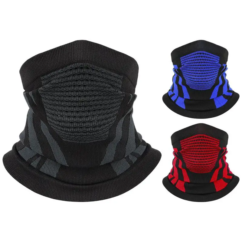 

Windproof Winter Face Cover Winter Scarf Cover Neck And Face Warmer Warm Head Covering Protective Comfortable Outdoor Hood For C