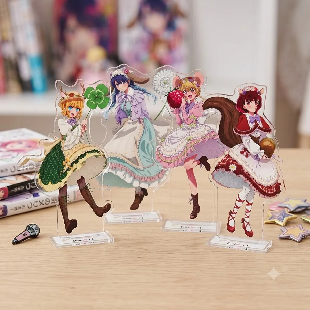 Oshi no Ko Anime Acrylic Stand Keychain, Anime Lovers Birthday Gift, Call Of The Night Desktop Collectible Ornament