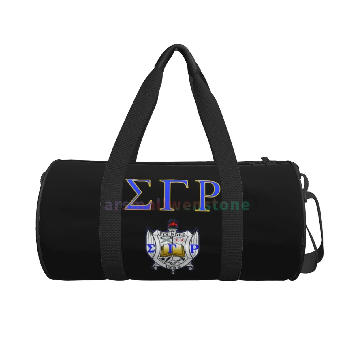 Sigma-Gamma-Rho-1922-Storage Yoga Bag Workout Durable Backpack Handbags Round Outdoor Fitness Bags Travel Duffle Bag