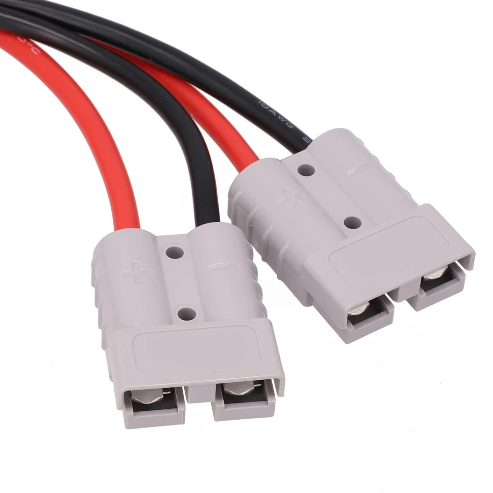 Brand New Double Y Adapter Wire Connectors Gray 10AWG/12AWG 4/6mm 50 Amp Automotive Cable Double Y Adapter Electrical Equipment
