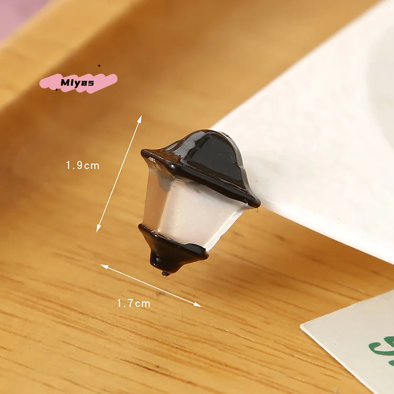 5 Stücke 1/12 Retro Puppenhaus Wandleuchte Öllampe Modell - Simulation Möbeldekoration für Kinder Rollenspiel