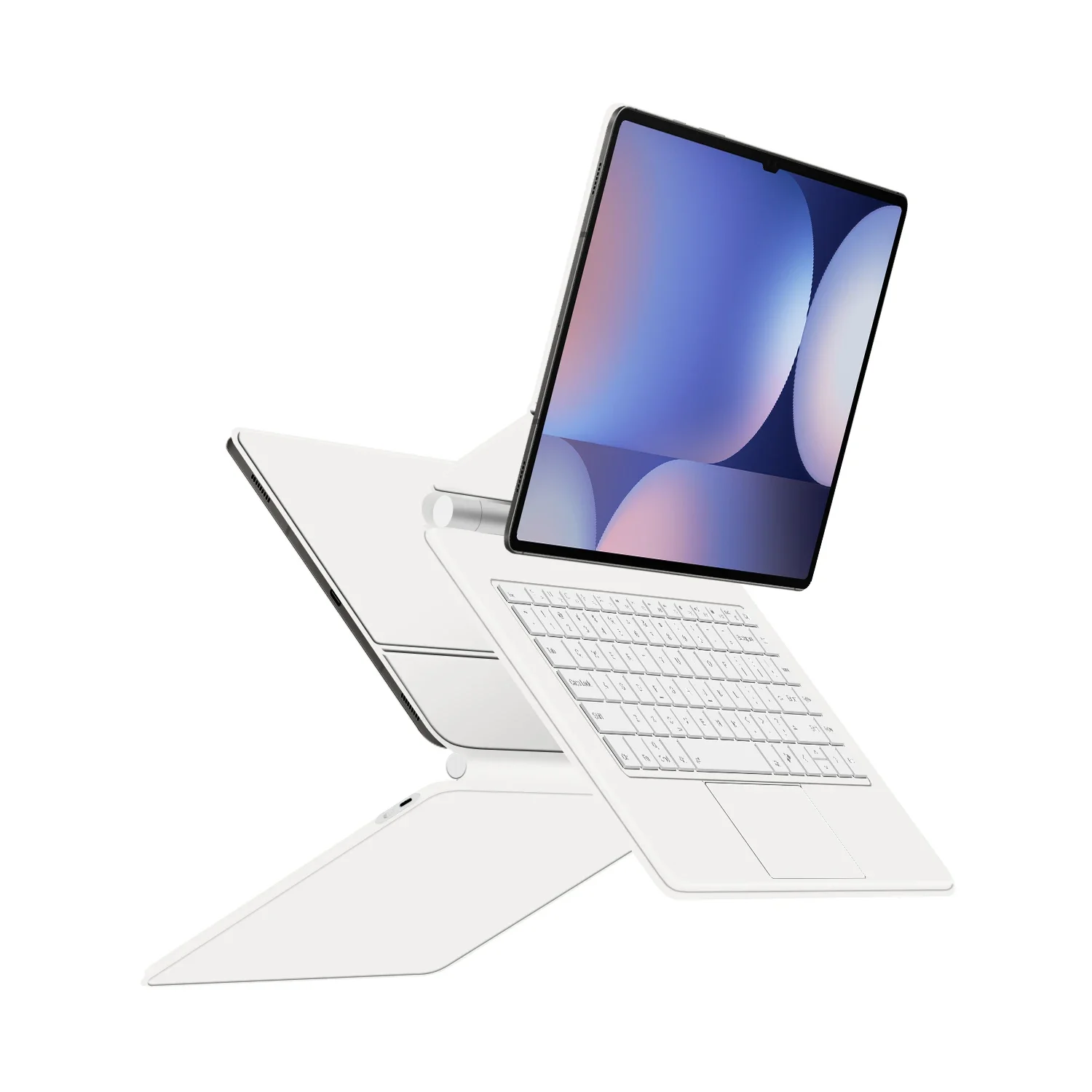 Magic Keyboard Case For Samsung Galaxy Tab S10 Ultra 14.6 inch SM-X920 X926 S8 Ultra S9 Ultra 14.6