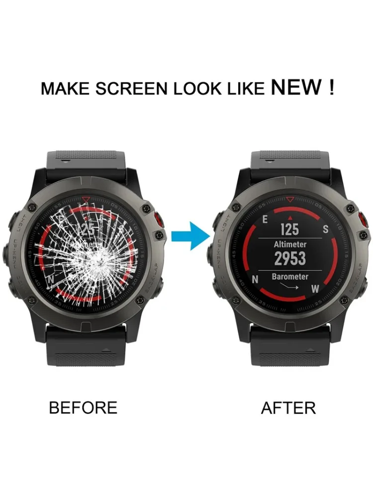 Für Garmin Fenix 5X Plus Watch LCD-Bildschirm, Austausch und Reparatur