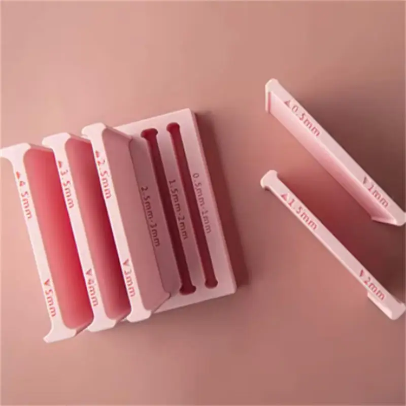 0.5-5 مللي متر لينة الطين قطاع المتداول قوالب DIY بها بنفسك اليد المدرفلة الطين قطاع المنسوجة أقراط سوار قلادة صنع أدوات بوليمر كلاي #4