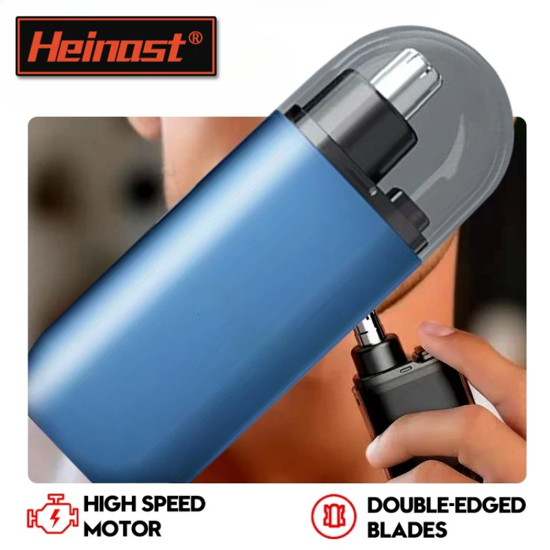 

Портативный электрический триммер для волос в носу, стрижка волос в носу без вреда, триммер для волос, чистка носа для мужчин и женщин