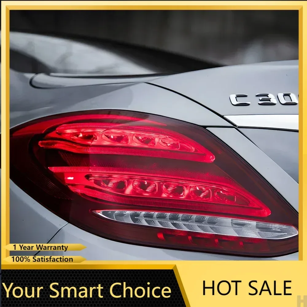 

Plug and Play Original Auto Rear Lamp Assembly for Benz W205 C180L C200L C250L C260L C300L 2015-2018 LED Car Taillight Accessory