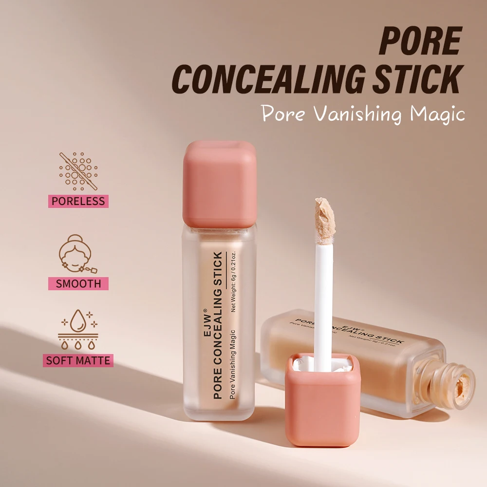 No Pore Blem Primer Base – Pore Primer für Make-up, mattierender Primer für fettige Haut, Pore Eraser für große Poren, leicht