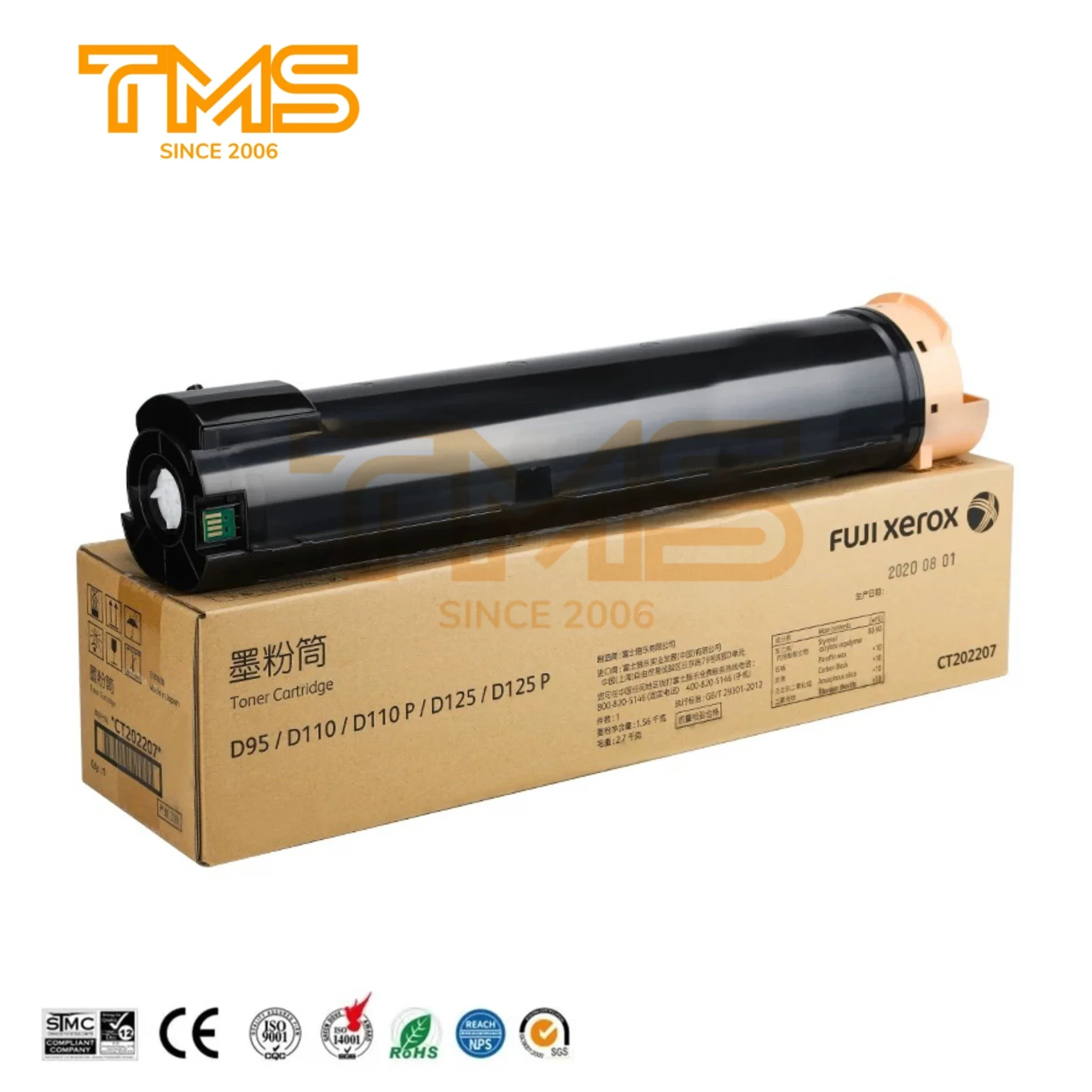 

Original D95 for Xerox Toner Cartridge D95 D110 D1109 D125 D125P DC4110 CT202207 006R01561
