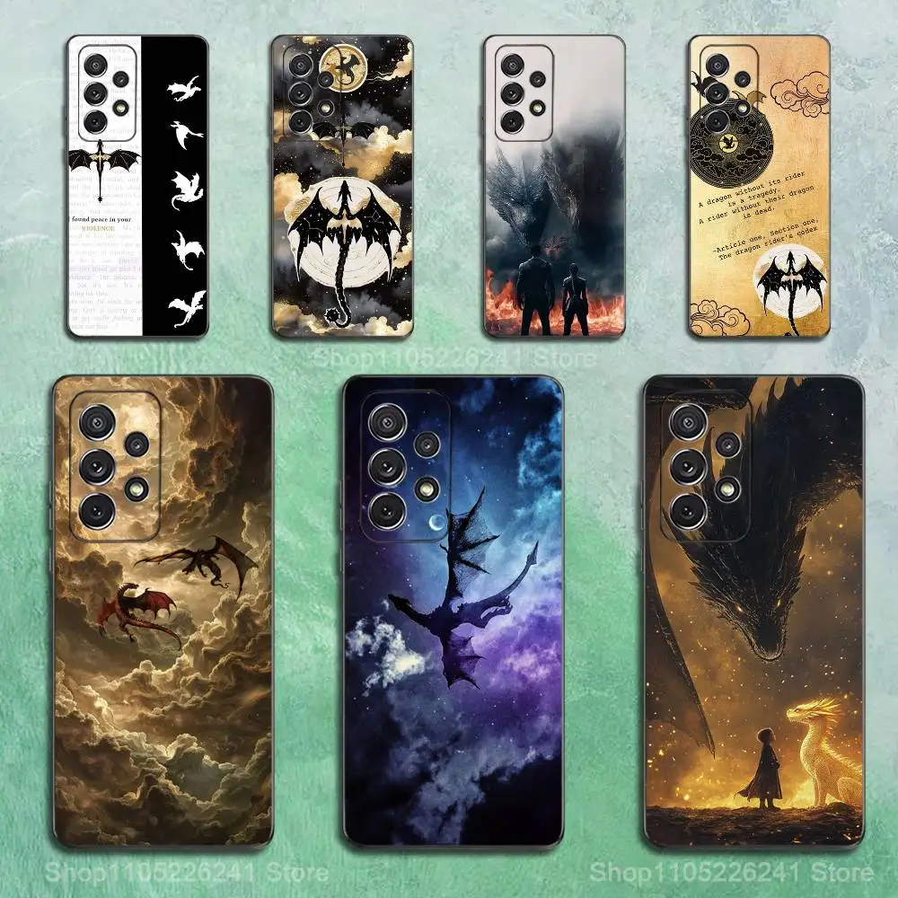 

Cool F-Fourth W-Wing Novel Phone Case For Samsung S22,S21,S20,S10,S9,S25,S24,S23,Ultra,FE,Plus,Lite,Soft Silicone Black