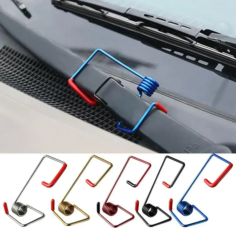 Car Wipers Spring Booster Windshield Wiper Booster Pressure Spring Metal Windshield Wipers Replacement Kit Enhances Wiper