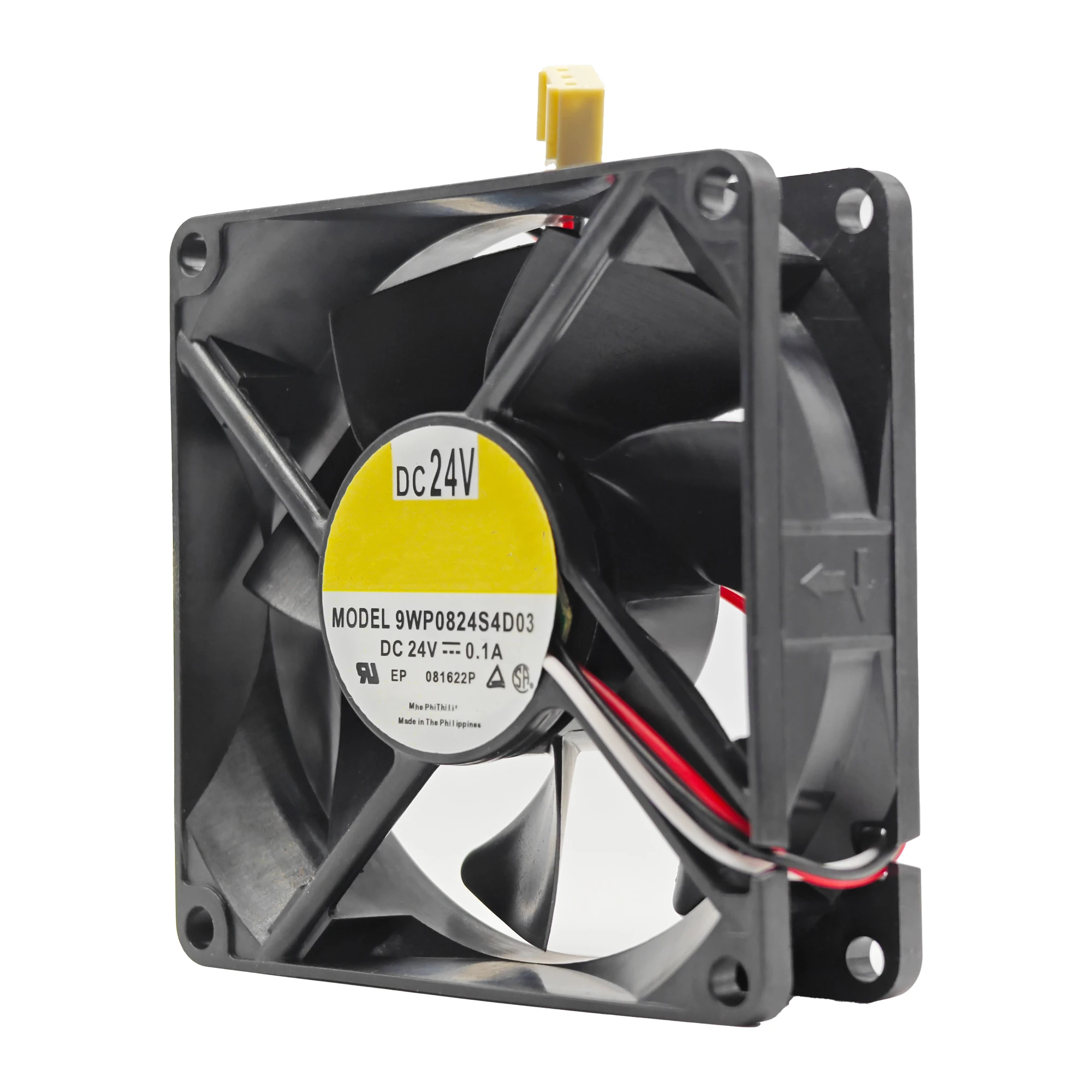 مروحة تبريد جديدة 9WP0824S4D03 DC 24V 0.1A 8cm 8025 80x80x25mm 3-Wire