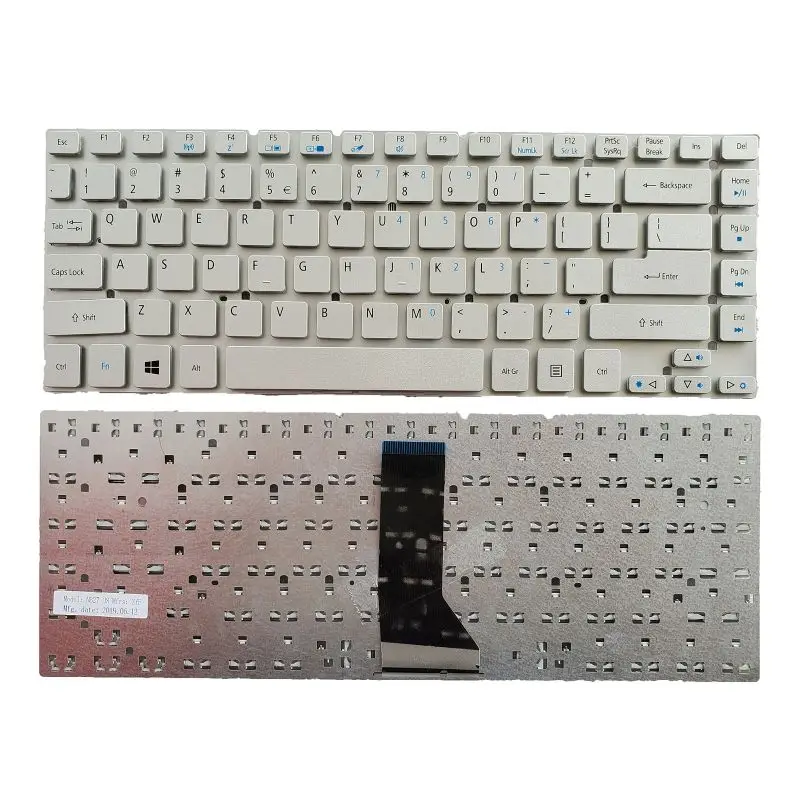 New US silver Keyboard For Acer Aspire 3830 3830G 3830T 3830TG 4755 4755G